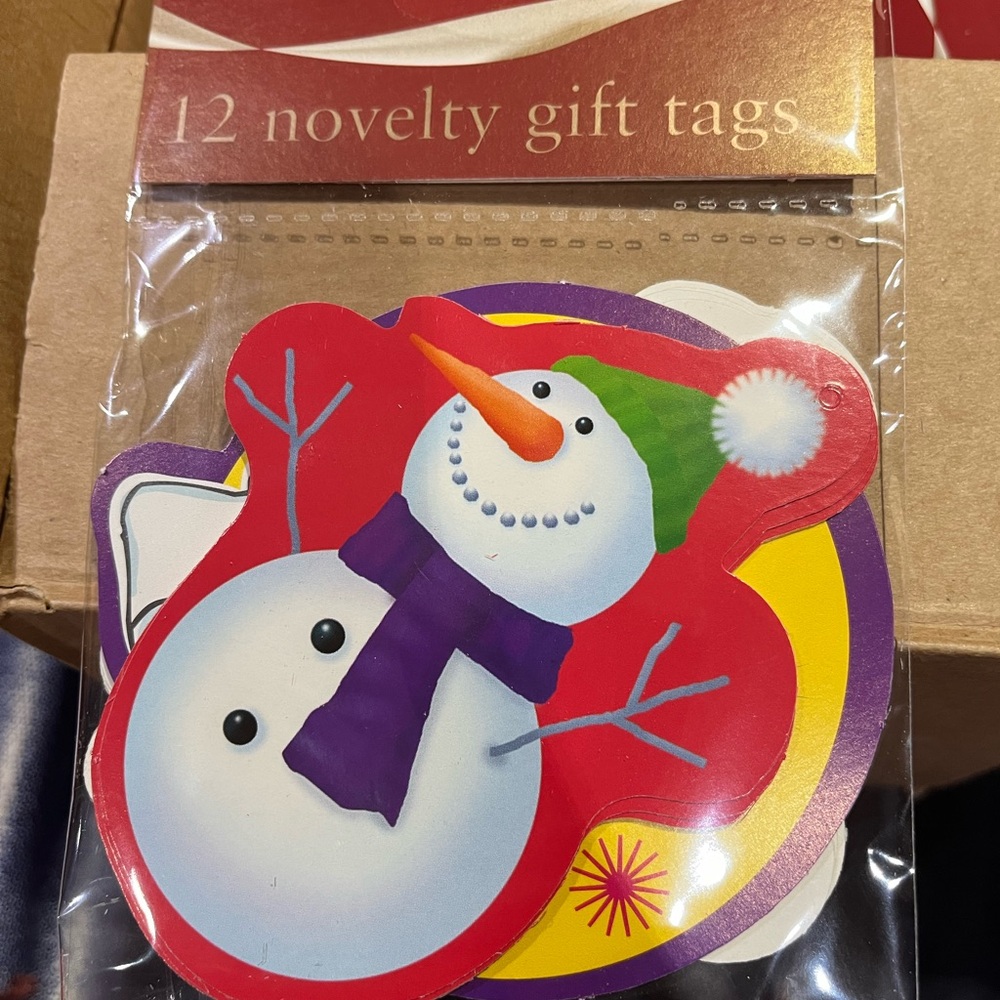NOVELTY GIFT TAGS 50 PCS
